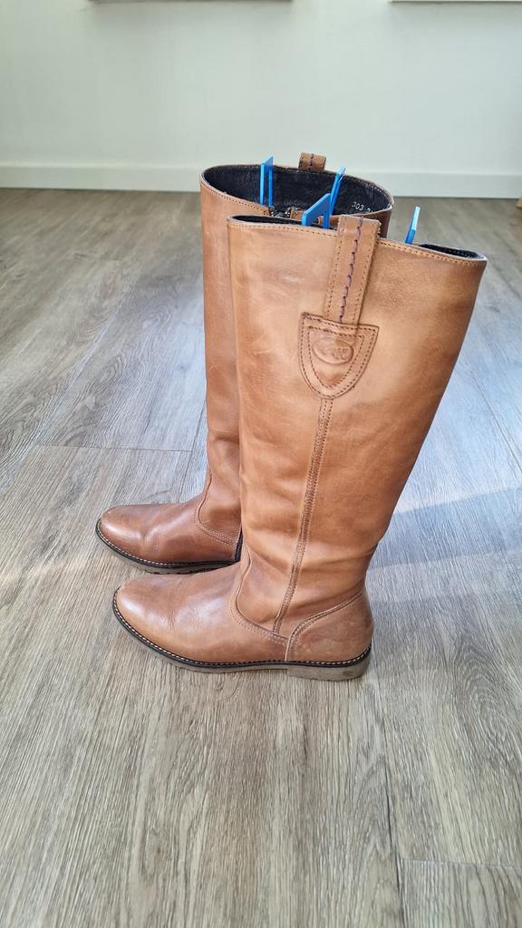 Knielaarzen Choizz. 37, Kleding | Dames, Schoenen, Hoge laarzen, Bruin, Verzenden, Gedragen