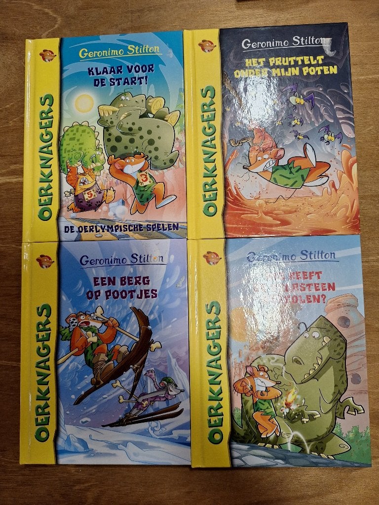 Boekjes Geronimo Stilten - Oerknagers, Ophalen, Zo goed als nieuw, Fictie algemeen