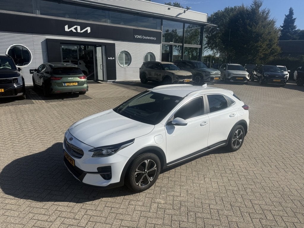 Kia Xceed 1.6 GDi PHEV AUTOMAAT DynamicPlusLine Navigatie -, Auto's, Automaat, Gebruikt, Wit, Origineel Nederlands