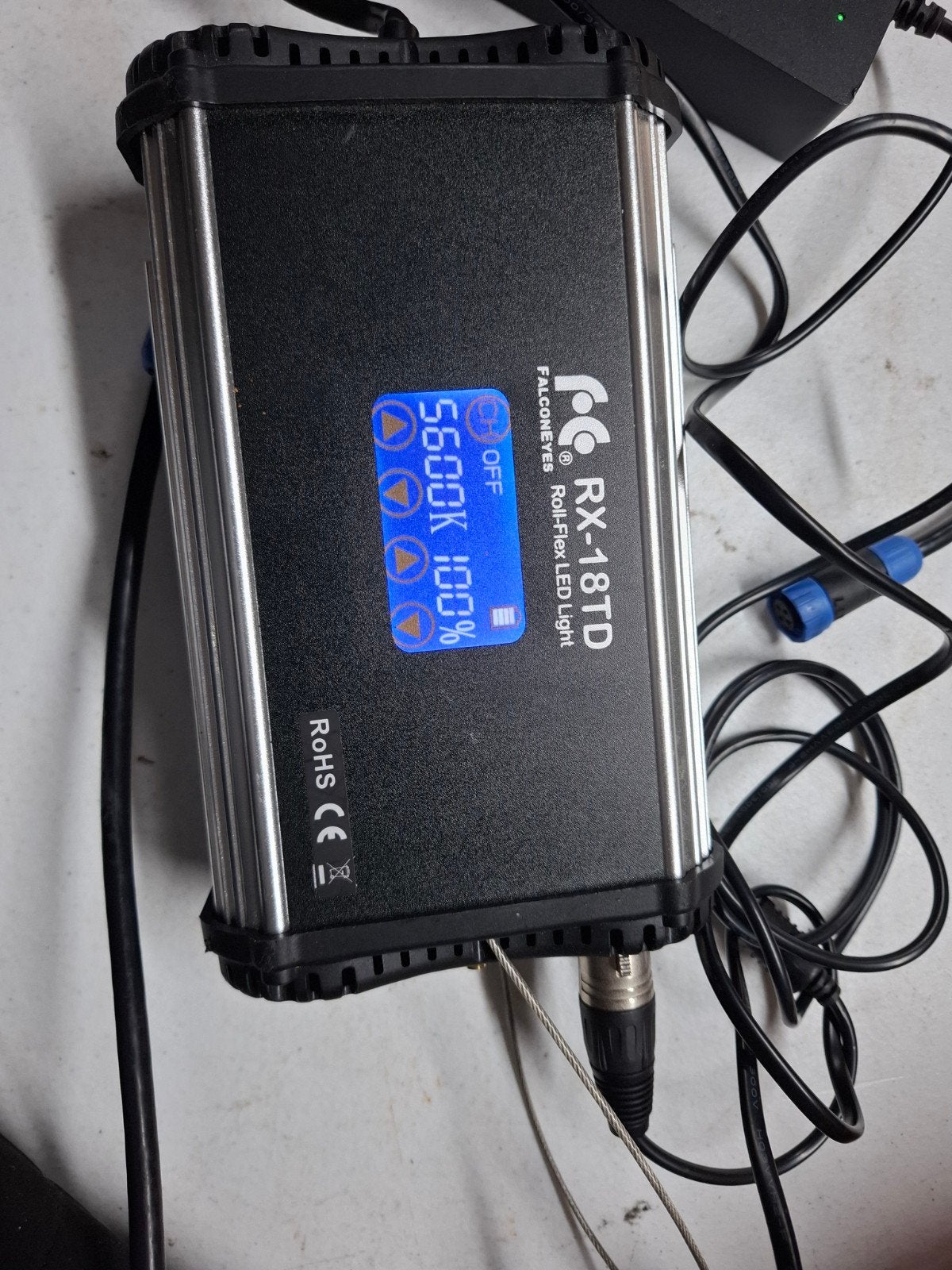 FalconEyes RX-18TD Roll-Flex LED Light, Geen e-mailadres beschikbaar, Ophalen of Verzenden, Zo goed als nieuw, Geen adres beschikbaar