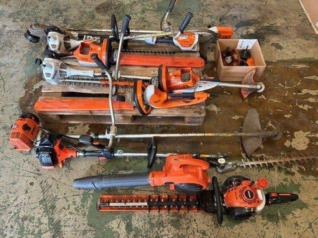 Partij tuinmachines STIHL Echo Hitachi loop- sloop, Ophalen, Gebruikt, Overige soorten, STIHL, Echo, Hitachi