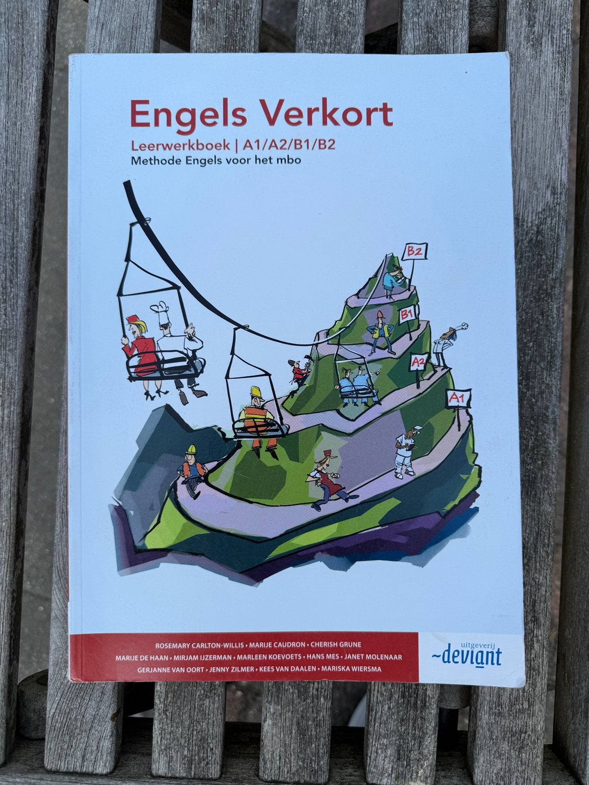 Engels Verkort A1/A2/B1/B2 - Leerwerkboek mbo - ONGEBRUIKT, Ophalen of Verzenden, Zo goed als nieuw, Overige niveaus, Engels