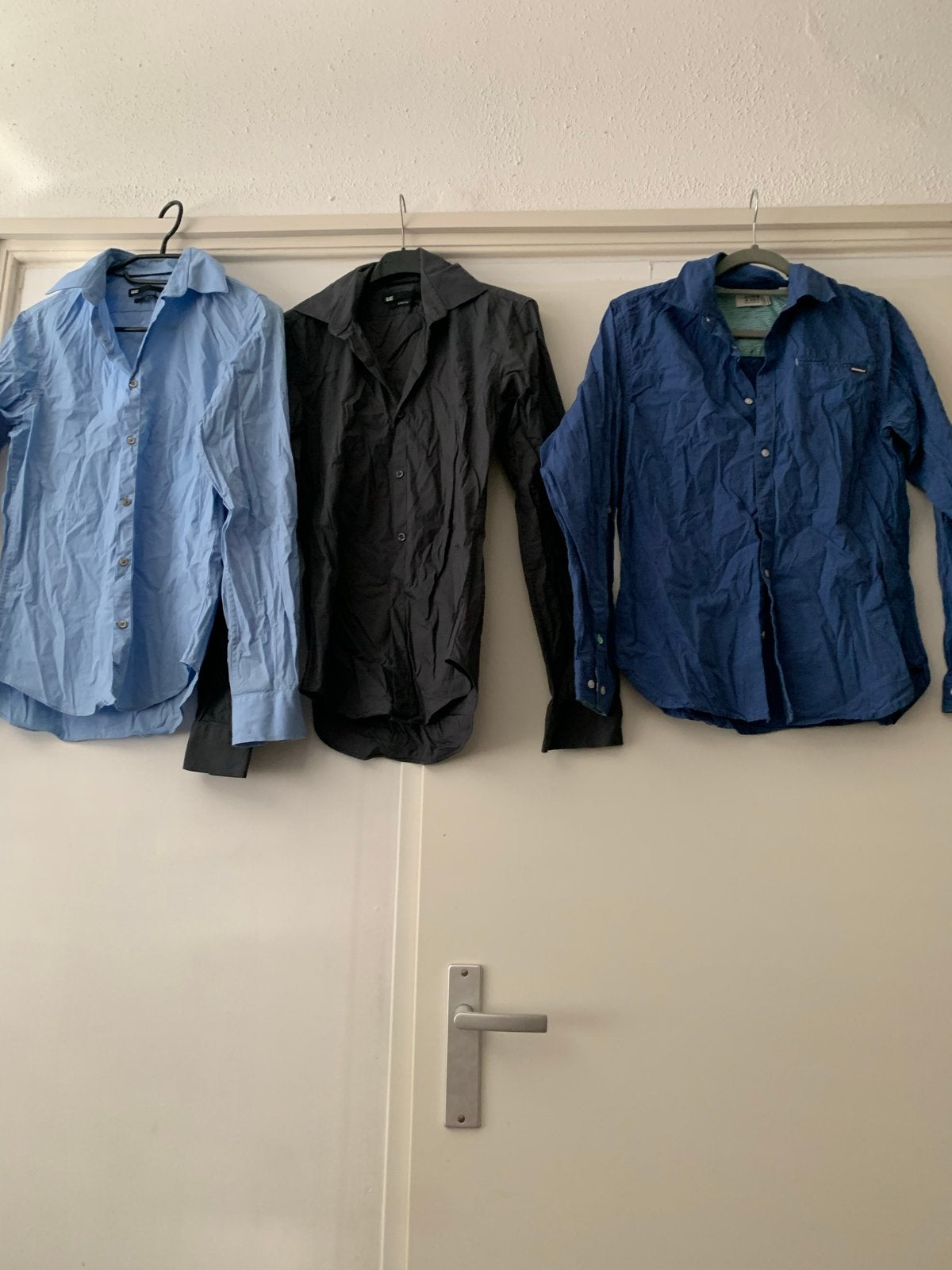 3 Jongens Overhemden Maat XS / 164, Kinderen en Baby's, Ophalen of Verzenden, Zo goed als nieuw, Jongen, Overhemd of Blouse