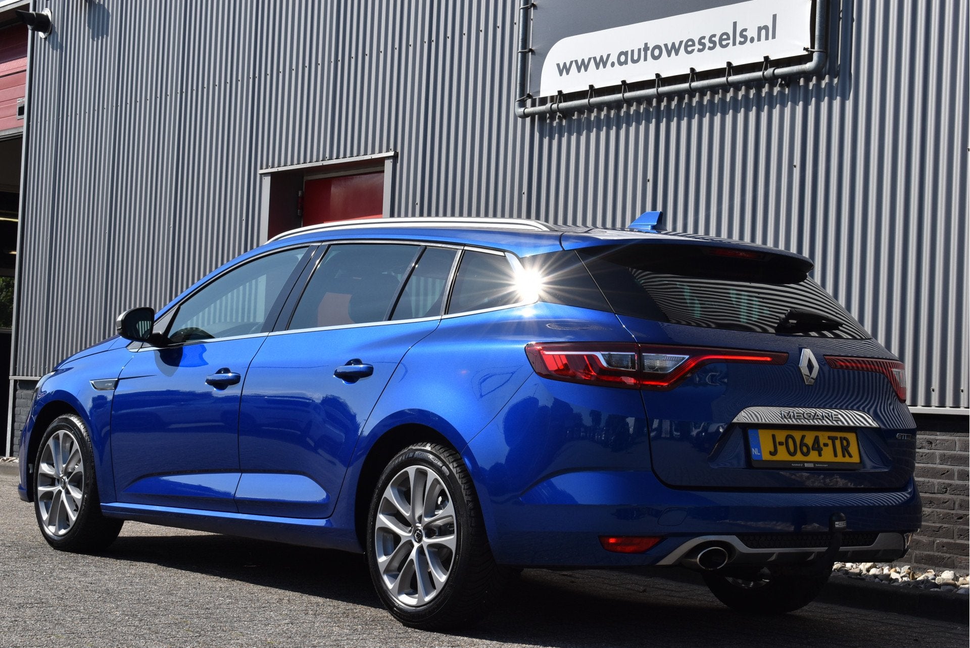 Renault Mégane Estate 1.2 TCe GT-Line Keyless, Trekhaak, ha, Auto's, Voorwielaandrijving, Gebruikt, 4 cilinders, Blauw
