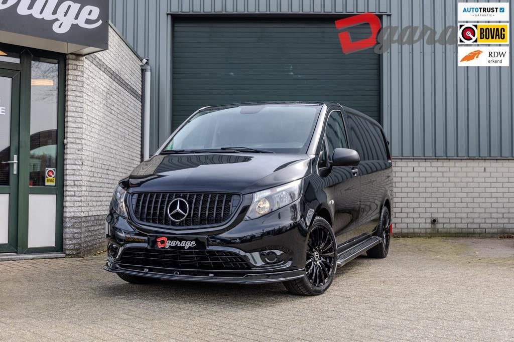 Mercedes-Benz Vito Black Edition prachtige bus!, Auto's, Bestelauto's, Bedrijf, Te koop, ABS, Achteruitrijcamera, Airbags, Airconditioning