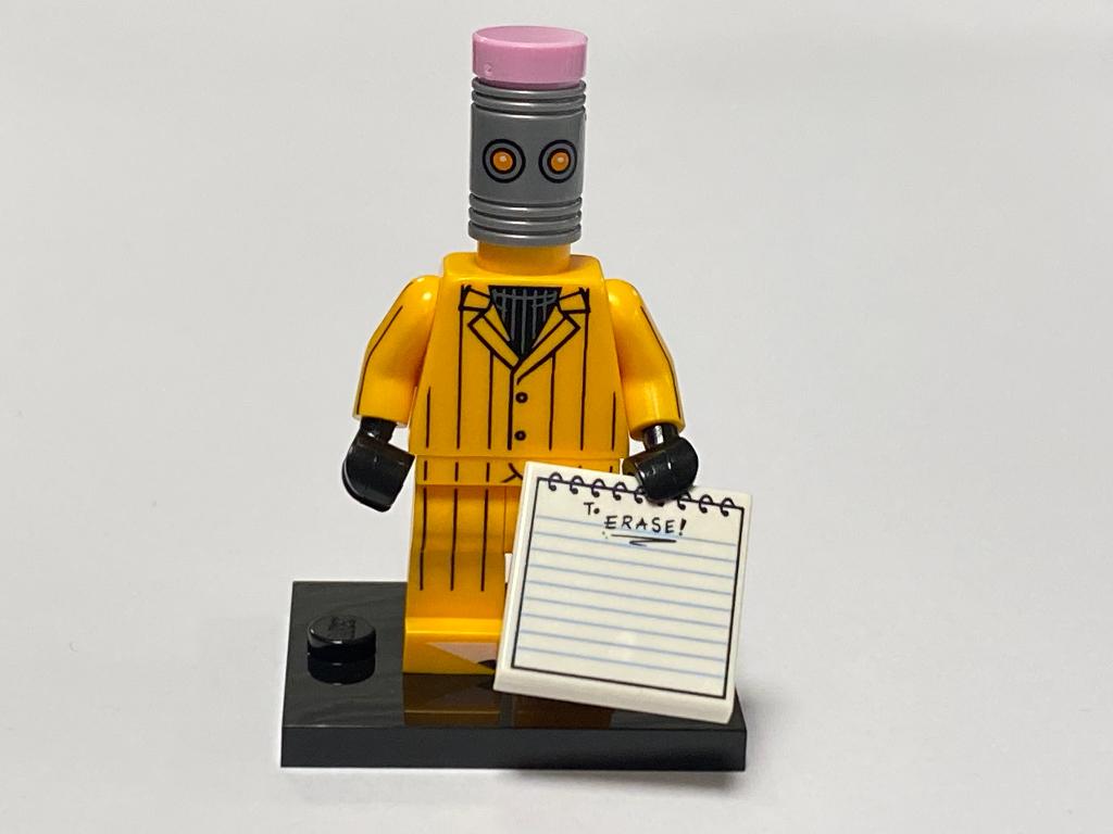Lego Serie Batman Minifiguur coltlbm-12 The Eraser, Ophalen of Verzenden, Nieuw, Losse stenen, Lego