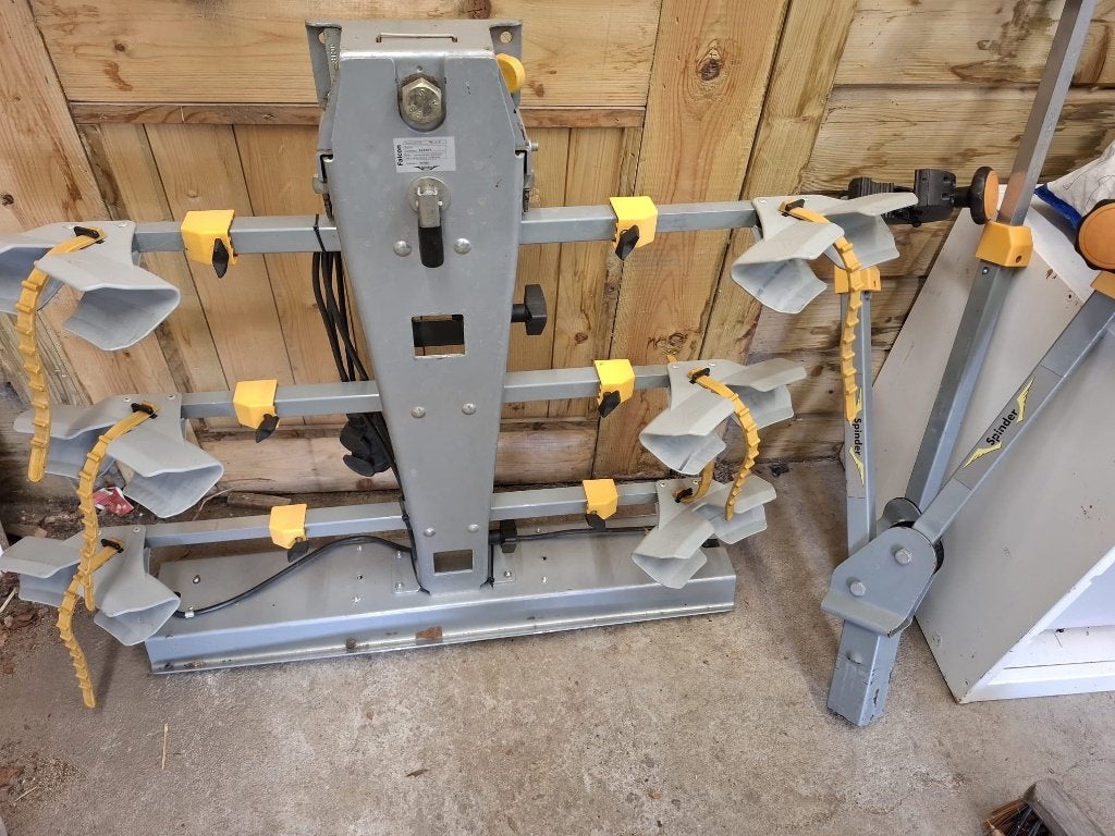 Falcon Spinder fietsendrager voor 3 fietsen, Ophalen, 3 fietsen of meer, Gebruikt, Trekhaakdrager