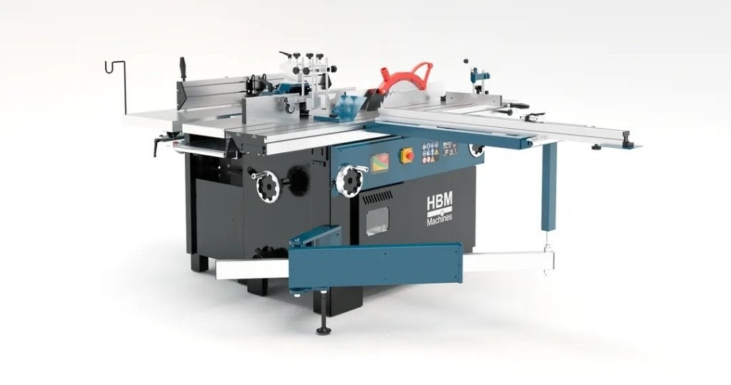 HBM 5 in 1 houtbewerkingsmachine 12 inch, Ophalen, Zo goed als nieuw