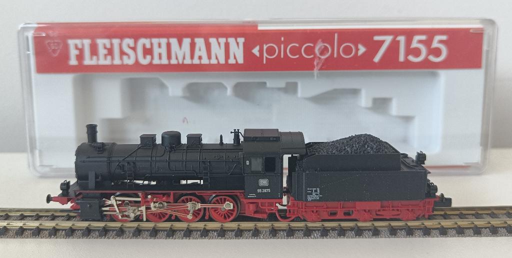 Fleischmann 7155 BR55, Fleischmann, Ophalen of Verzenden, Zo goed als nieuw, Gelijkstroom