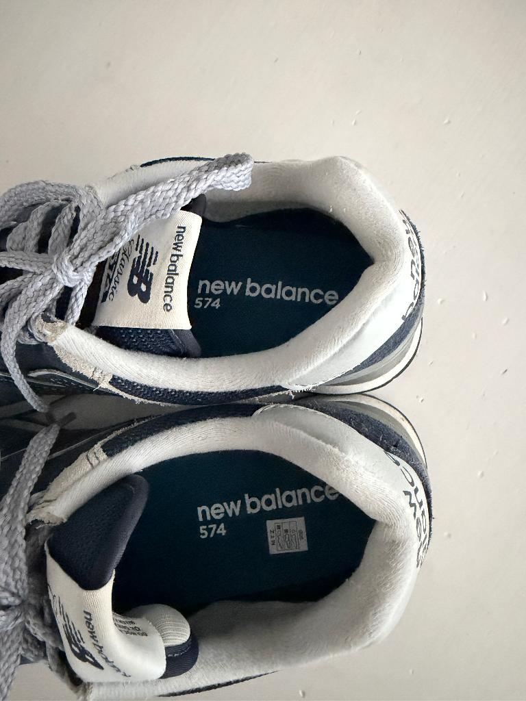 New Balance 574 lage sneakers blauw/wit dames mt. 39, Kleding | Dames, Schoenen, Ophalen, Blauw, New Balance, Sneakers of Gympen