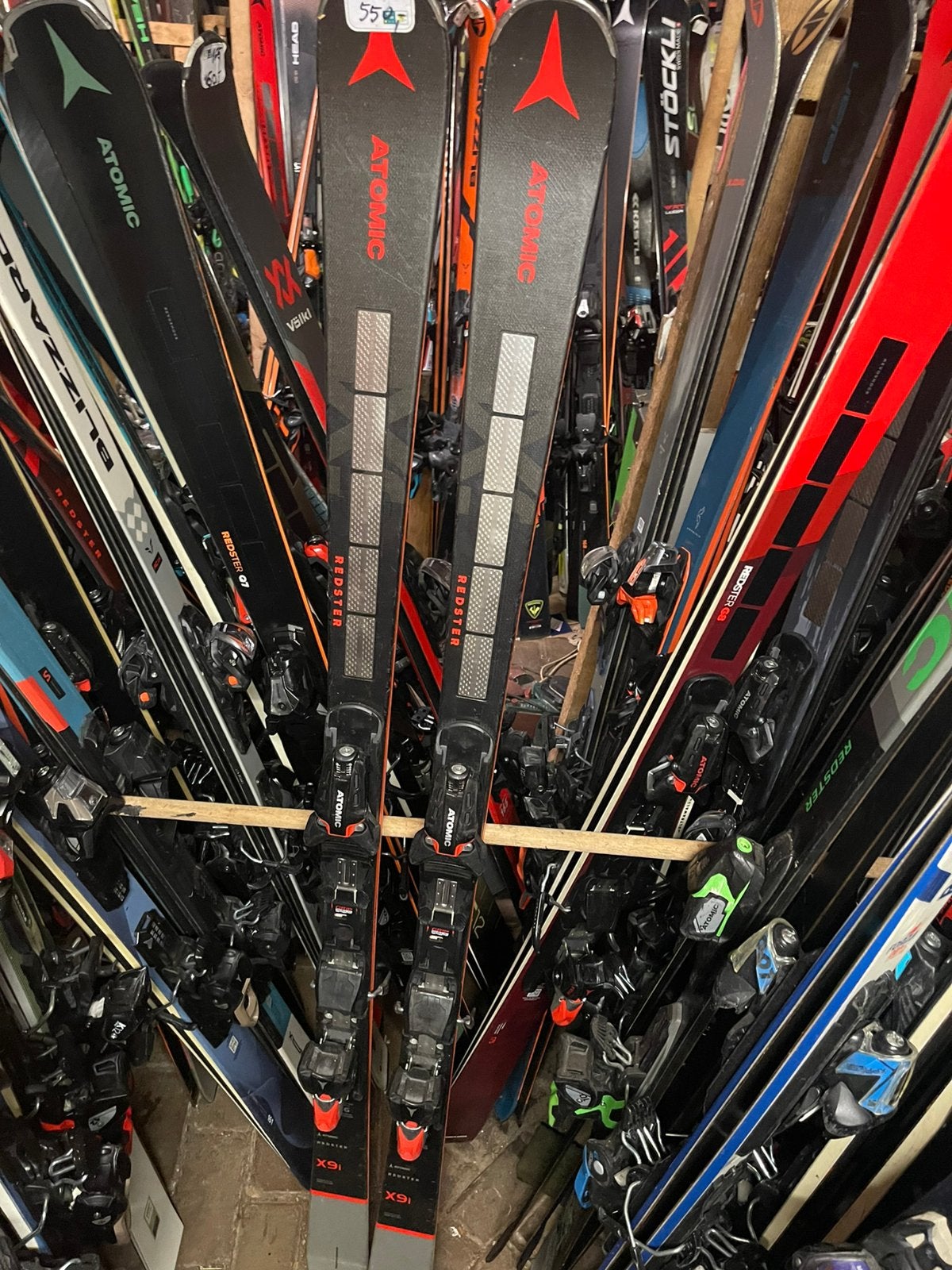 166cm ATOMIC REDSTER S9i revoshock limited caruba, 160 tot 180 cm, Ophalen of Verzenden, Zo goed als nieuw, Carve