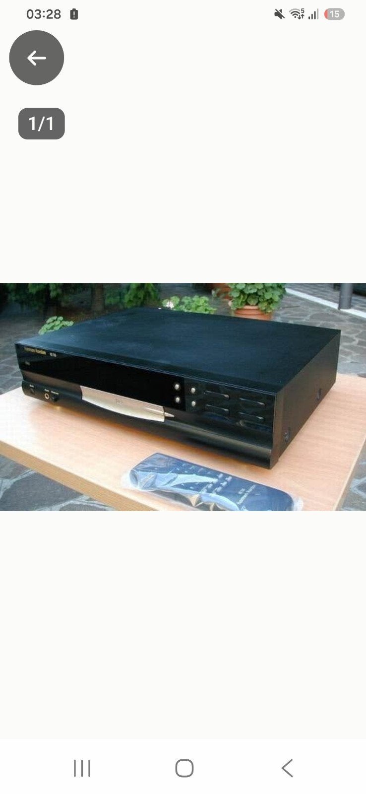Harman Kardon hd750 cd speler, Ophalen of Verzenden, Overige merken