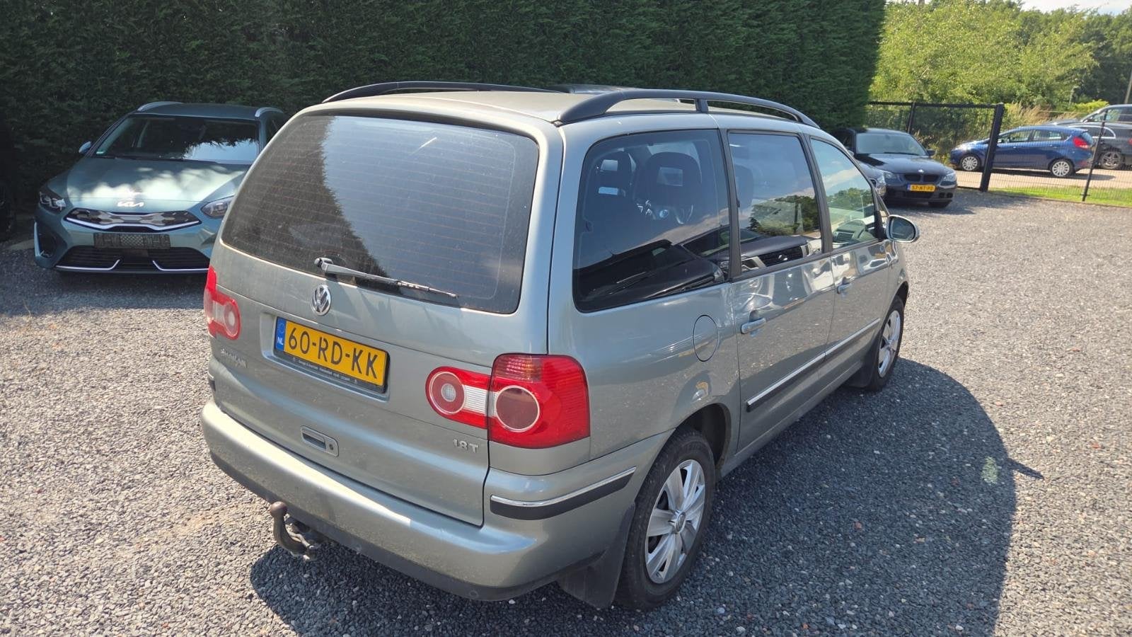 Volkswagen Sharan 1.8 Turbo Comfortline | Autom. Airco | Cru, Auto's, Voorwielaandrijving, Gebruikt, Zwart, 4 cilinders