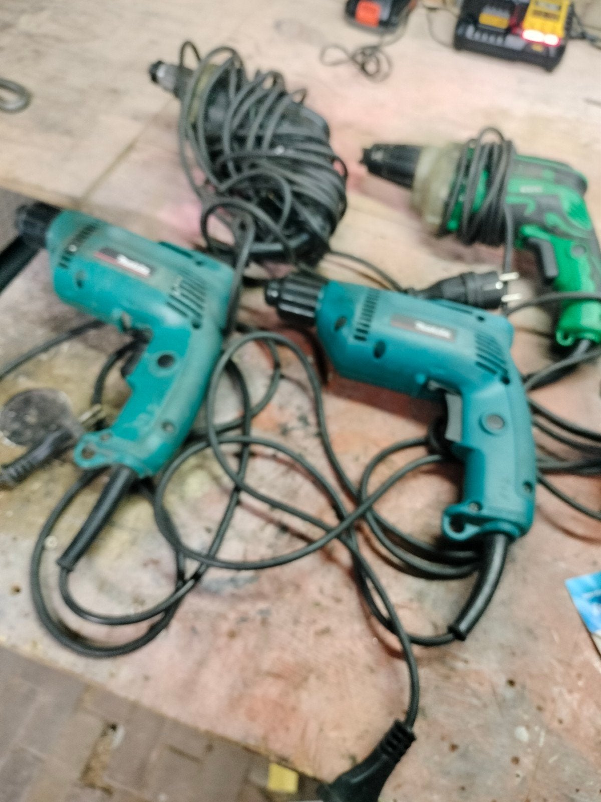 Diverse elektrische schroef machines te koop., Ophalen, Boor- en Schroefmachine, Klopboormechanisme, Gebruikt