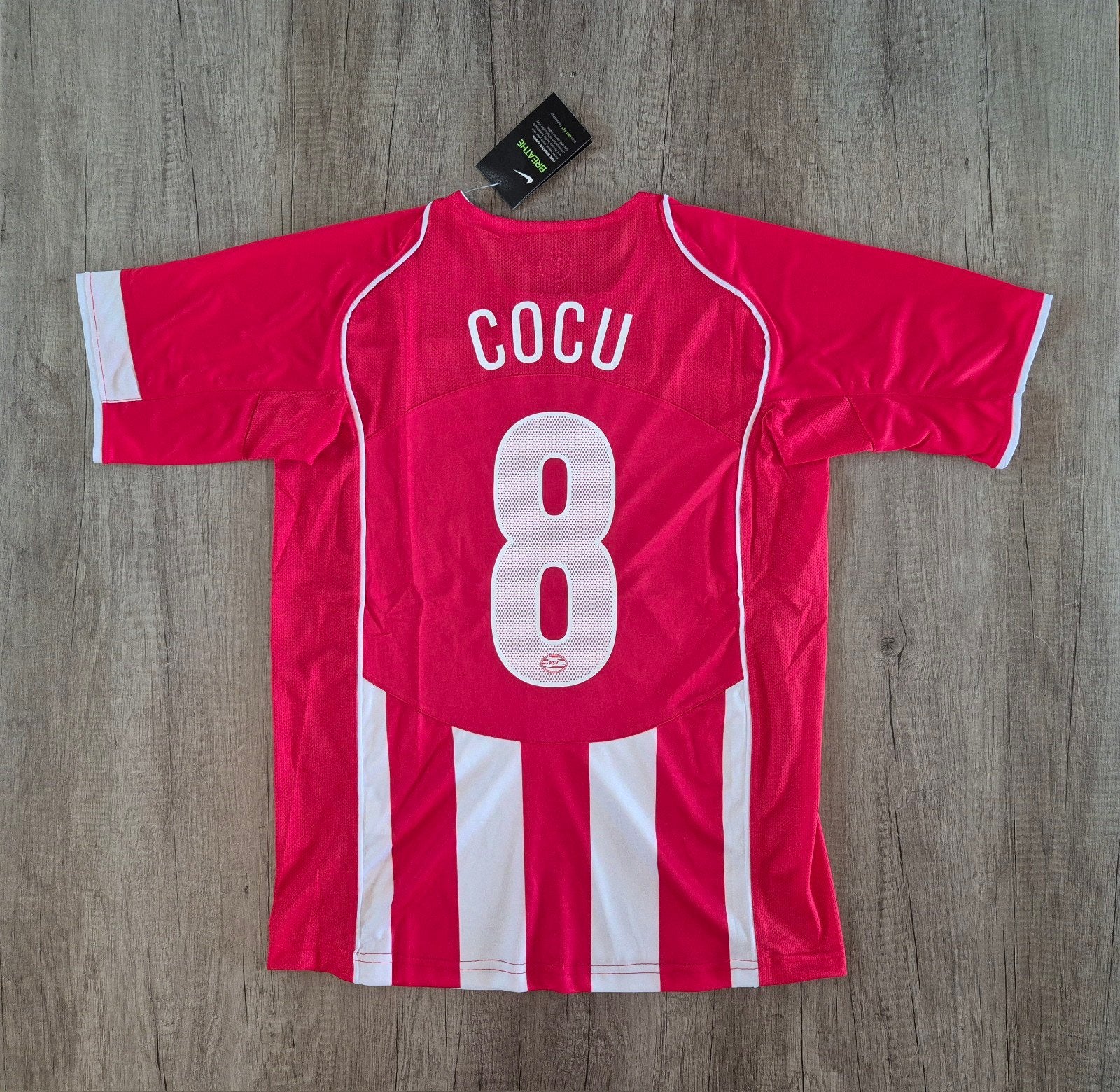 Nieuw Nike PSV Eindhoven shirt 2004/2005 Cocu 8 maat large, Maat L, Ophalen of Verzenden, Nieuw, Shirt
