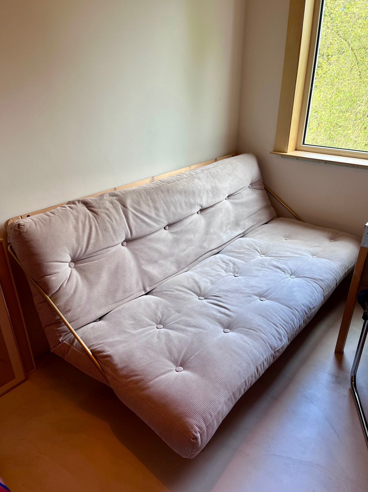 Karup design slaapbank ZGAN, Ophalen, Zo goed als nieuw, Tweepersoons, 140 cm