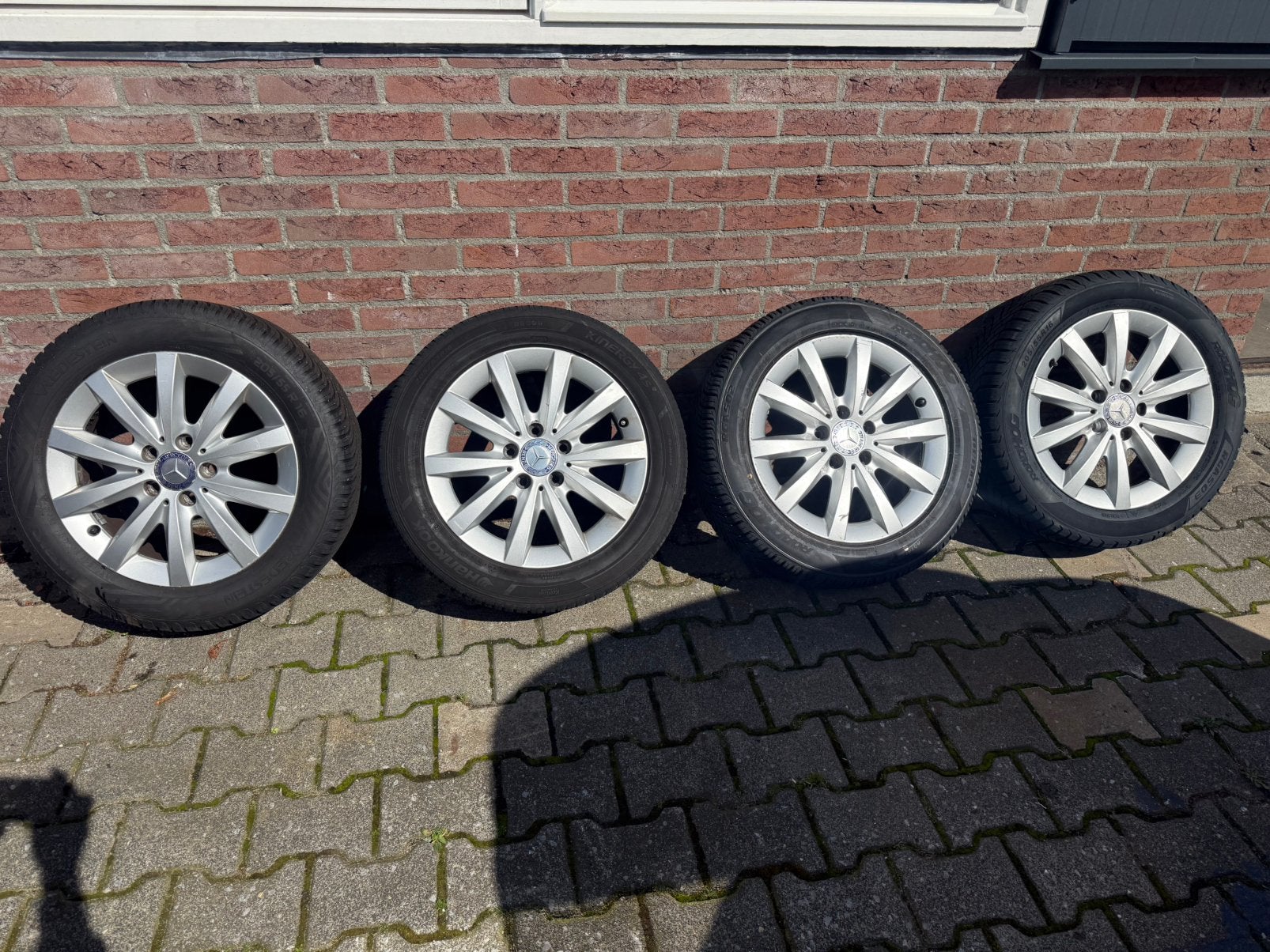 Mercedes velgen 16 Inch, 16 inch, Banden en Velgen, All Season, 205 mm