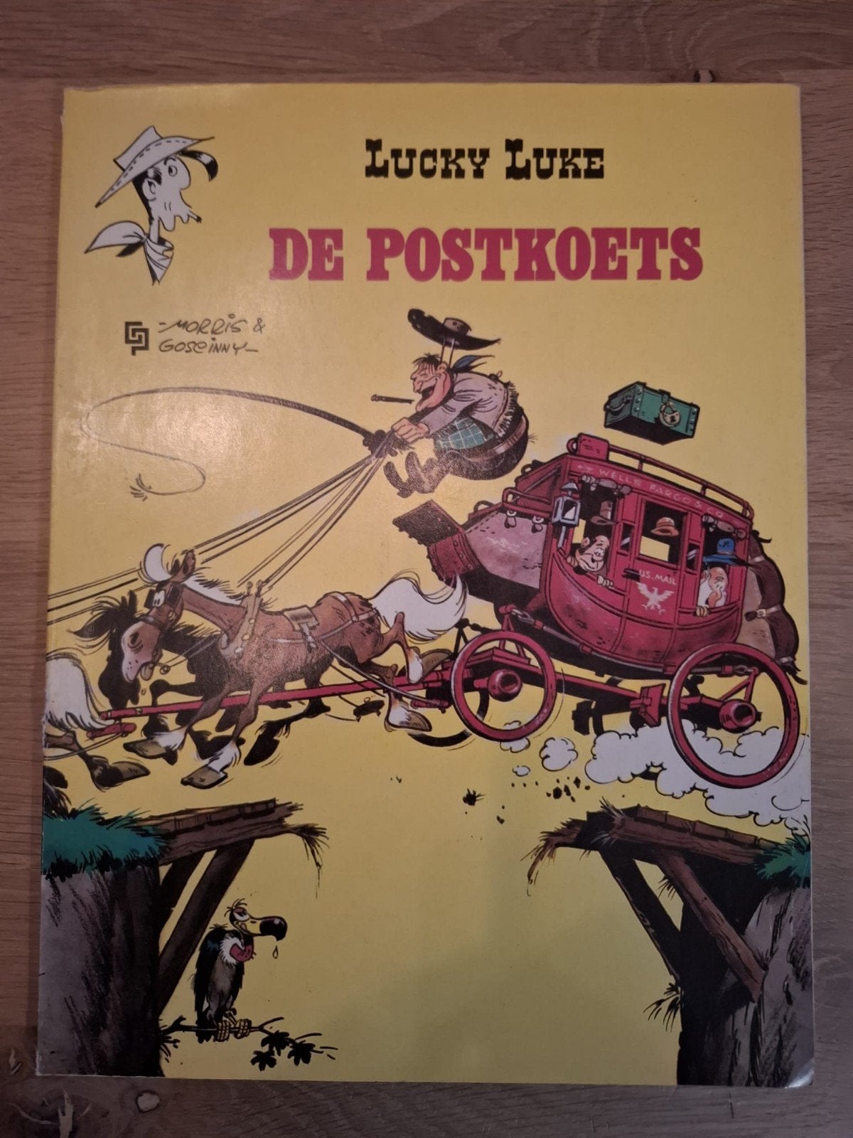 10x Lucky Luke / Rattaplan – oude albums vanaf 1969 – 1e dr, Ophalen of Verzenden, Gelezen