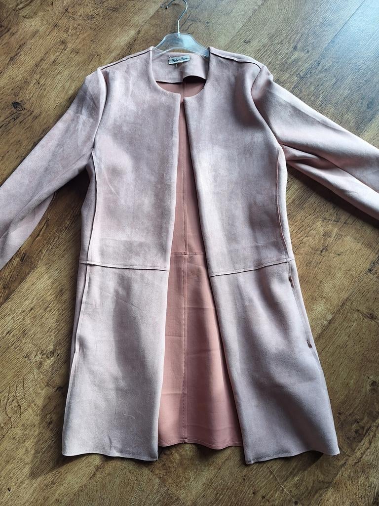 Lulu Love poederroze stretch blazer maat S, Kleding | Dames, Ophalen of Verzenden