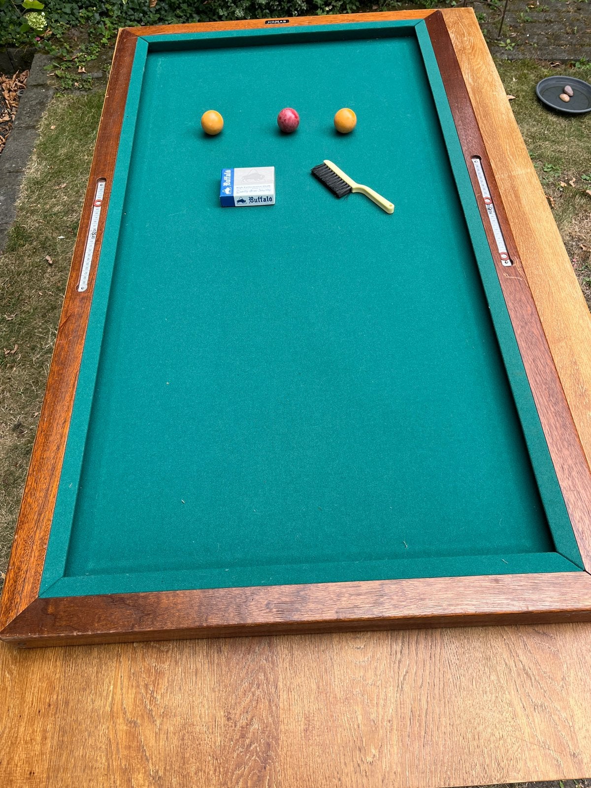 Klein compleet biljart, Ophalen, Gebruikt, Biljarttafel