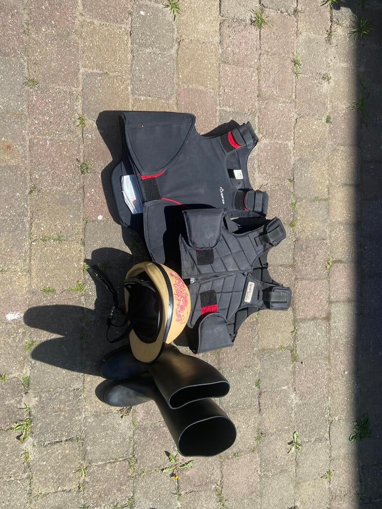 Paardrij spullen, Ophalen, Gebruikt