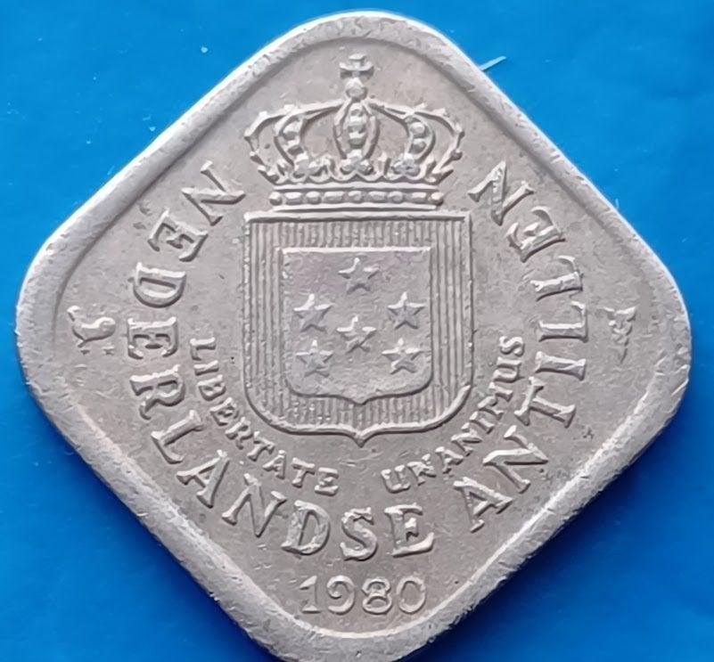 Nederlandse Antillen 5 cent - 1980, Ophalen of Verzenden, Koningin Juliana, 5 cent, Losse munt