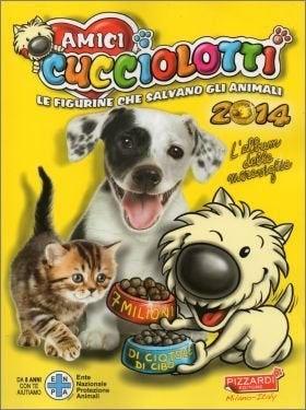 Pizzardi Amici Cucciolotti 2014 (like Panini), Ophalen, Nieuw, Dier en Natuur