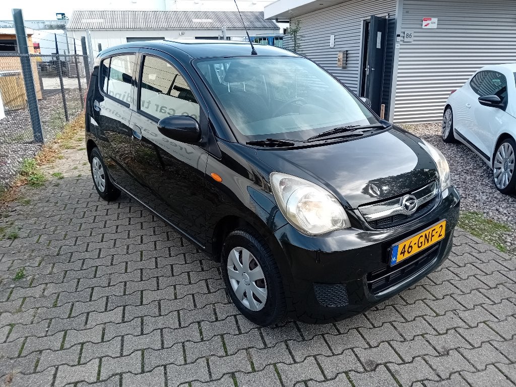 Daihatsu Cuore 1.0 5D 2008 SLECHTS 88 DKM!! APK 09-06-2027!!, Voorwielaandrijving, Stof, 600 kg, Zwart