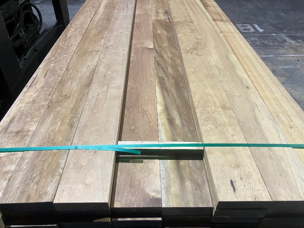 planken–vlonderplanken-balken-Hardhout–Louro Preto–35x125 mm, Ophalen, Nieuw, Hout