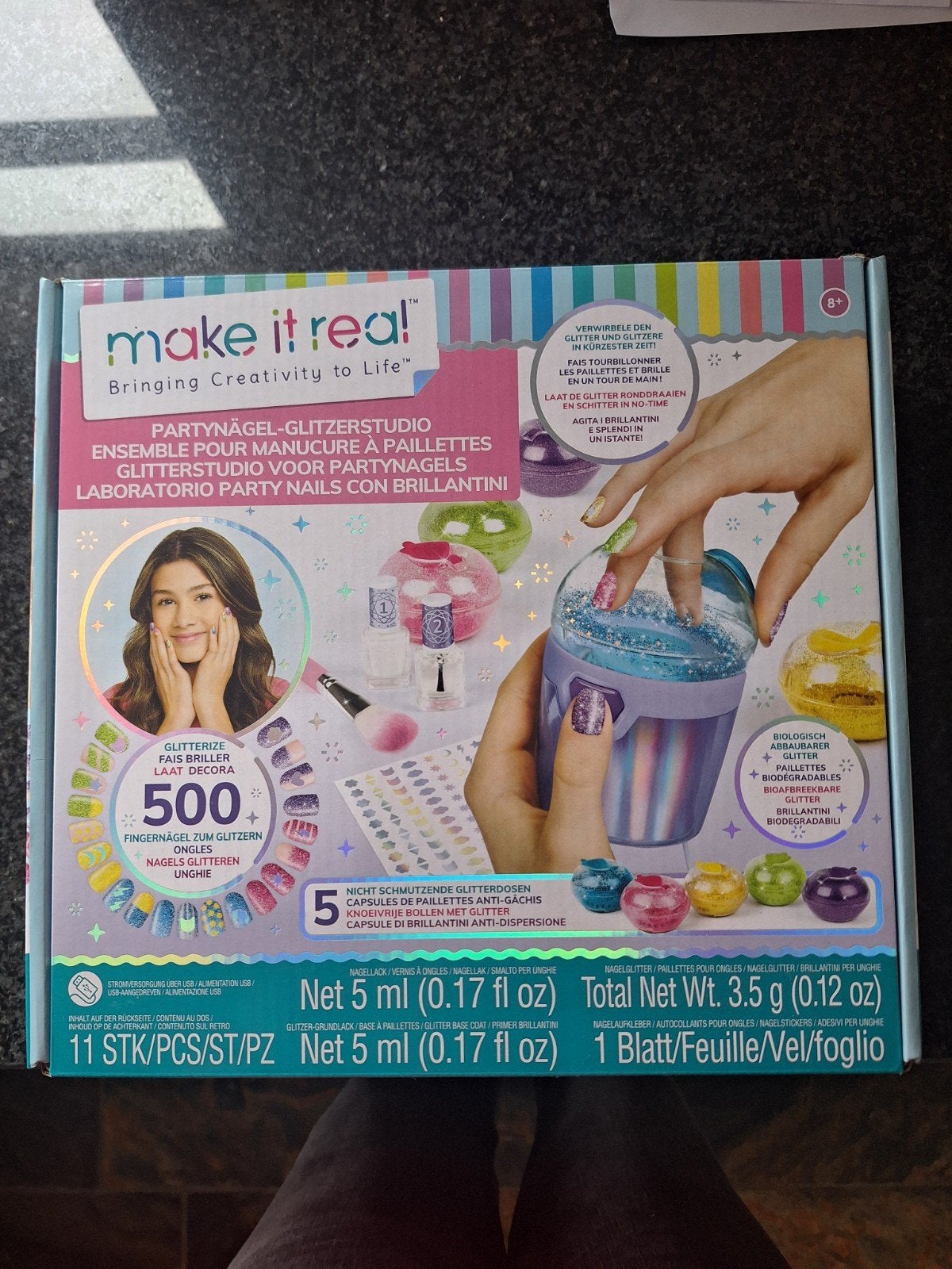 Make It Real Party Nagellak Glitterstudio, Ophalen of Verzenden, Zo goed als nieuw