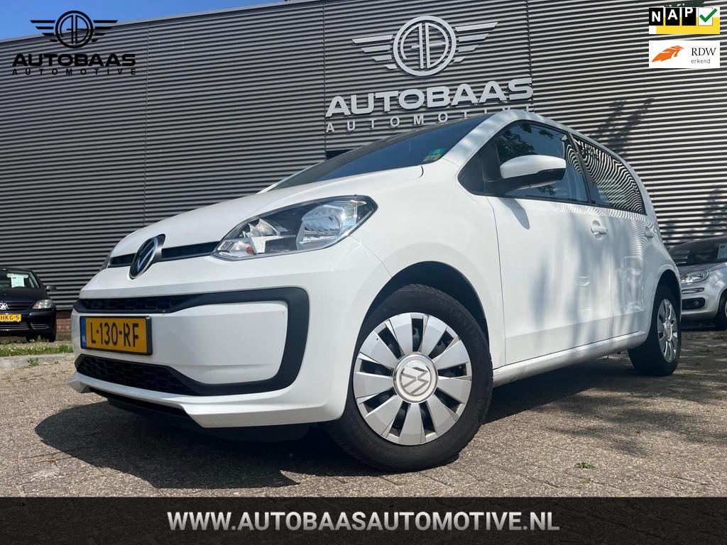 Volkswagen Up! 1.0 *APK T/M 07-2027* NL-AUTO+NAP+1EIG+CLIMAT, Auto's, Gebruikt, 4 stoelen, Origineel Nederlands, Bedrijf