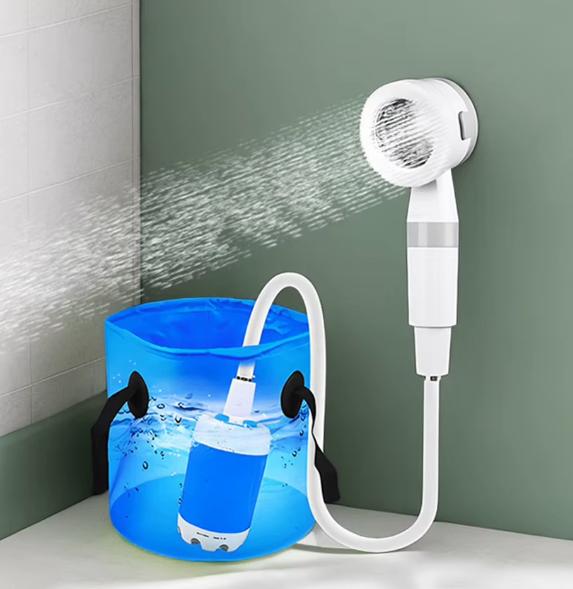 Luxe draagbare campingdouche / kampeerdouche set, Caravans en Kamperen, Kampeeraccessoires, Ophalen of Verzenden, Nieuw