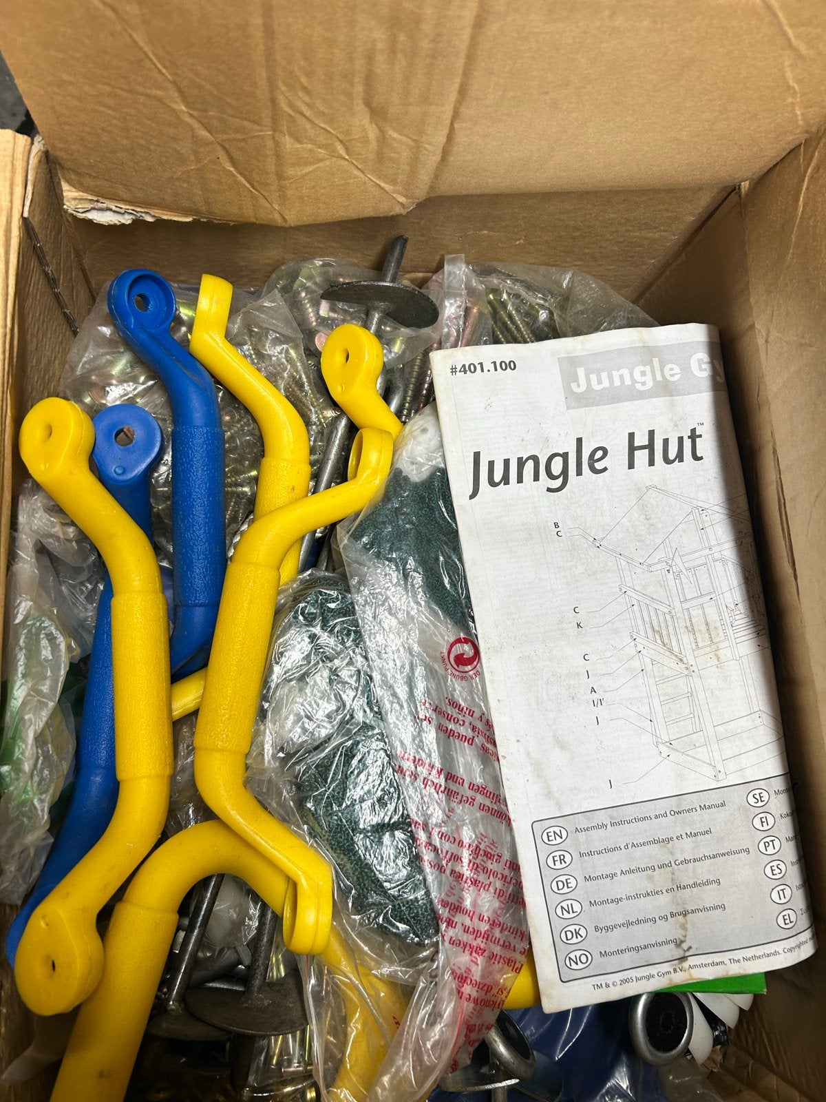 Jungle Gym Speelhuis Accessoires - Nieuw in doos, Ophalen of Verzenden, Nieuw, Kunststof