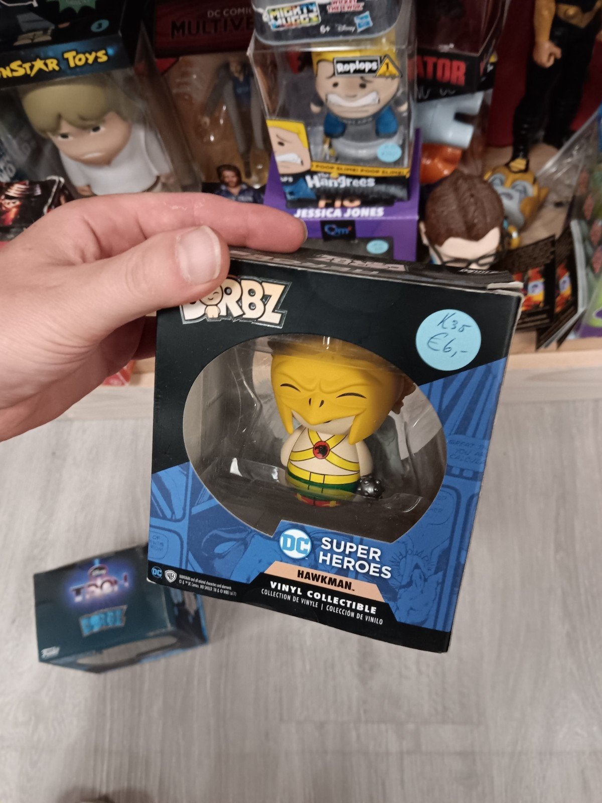 DC Super Heroes Dorbz Hawkman Vinyl Collectible, Ophalen of Verzenden, A, A, A