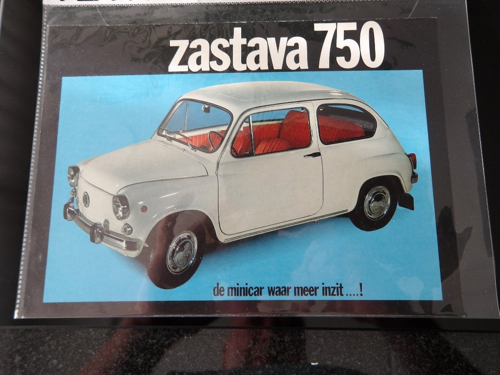 Zastava 750 Minicar Brochure - 'De minicar waar meer inzit', Zastava, Ophalen of Verzenden, Zo goed als nieuw, Overige merken