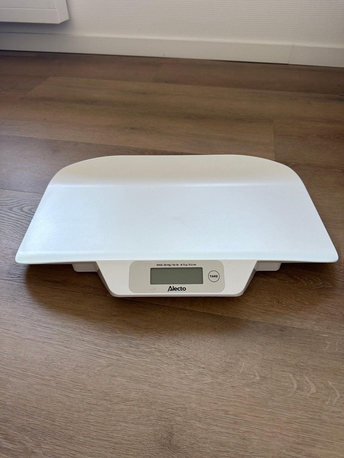 Alecto BC-30 Babyweegschaal, Ophalen, 1 tot 500 gram, Personenweegschaal, 10 tot 50 kg