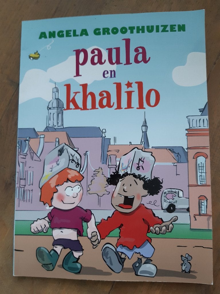 PAULA EN KHALILO, ANGELA GROOTHUIZEN, Ophalen of Verzenden, Zo goed als nieuw, Fictie algemeen