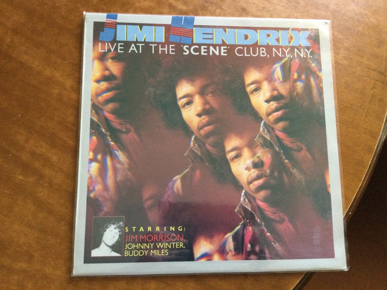 LP Jimi Hendrix Live at the Scene Club NY (+JimMorrison!), Ophalen of Verzenden, Gebruikt, 12 inch, Alternative Rock