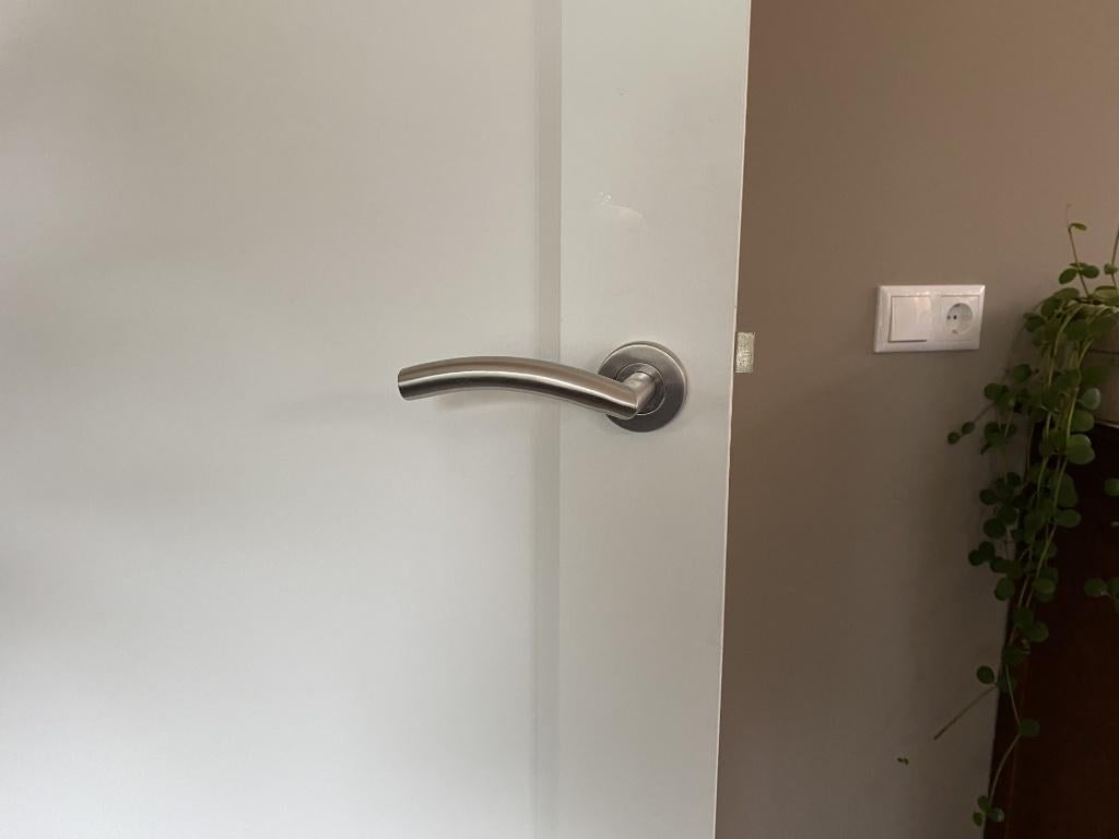 (Gratis ophalen) Stompe deur met klink (2315 x 920 mm), Ophalen, 80 tot 100 cm, Binnendeur, Nieuw
