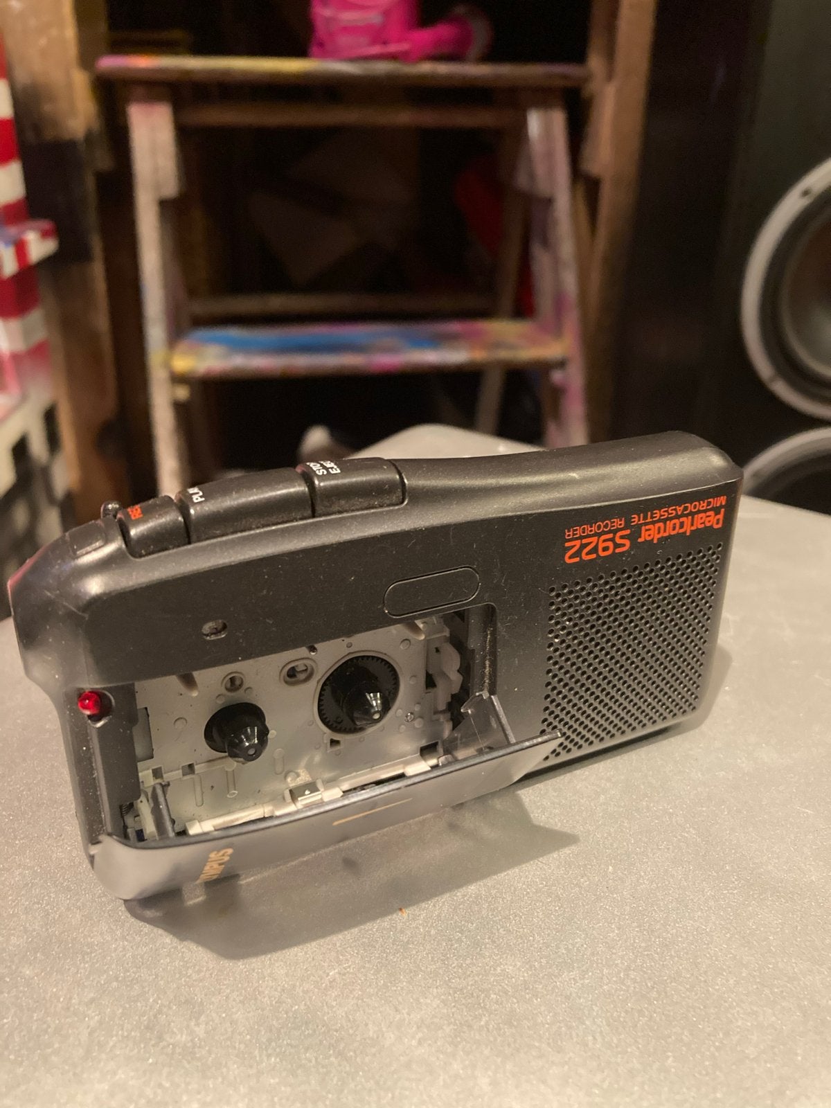 Olympus Pearlcorder S922 Microcassette Recorder, Ophalen, Bandrecorder