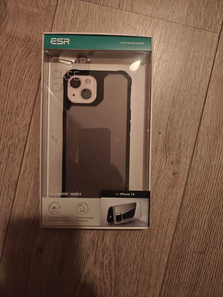 iPhone 15 esr clear case nieuw, Ophalen of Verzenden, Nieuw
