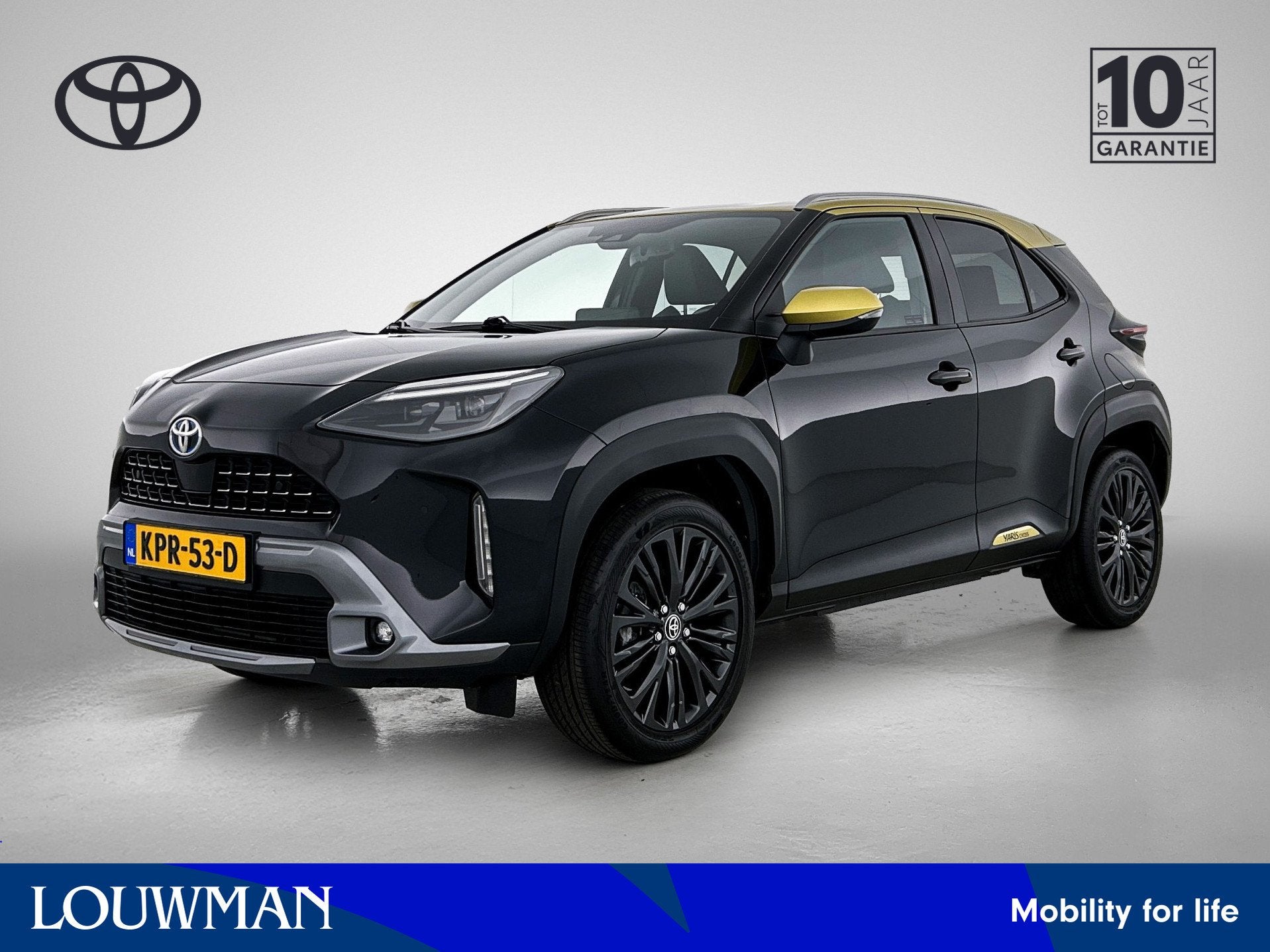 Toyota Yaris Cross 1.5 Hybrid Adventure Limited | Stoel+stuu, Gebruikt, Zwart, 1490 cc, Bedrijf