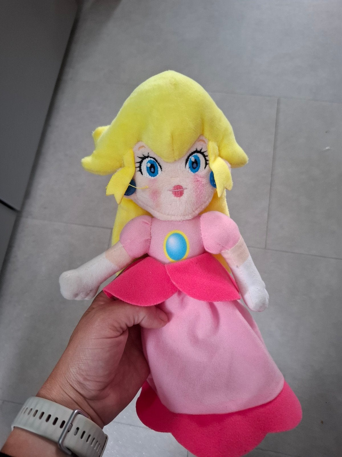 Super Mario Princess Peach Knuffel, Overige typen, Ophalen of Verzenden, Met label, Nintendo
