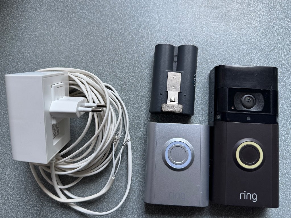 Ring Video Deurbel 3 Plus - Slimme Deurbel, Ophalen of Verzenden, Ingebouwde camera, Zo goed als nieuw, Draadloos
