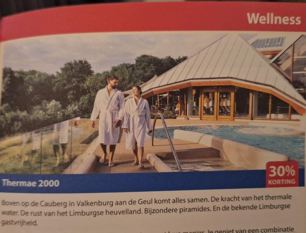 Thermae 2000 30% korting, Drie personen of meer, Kortingsbon