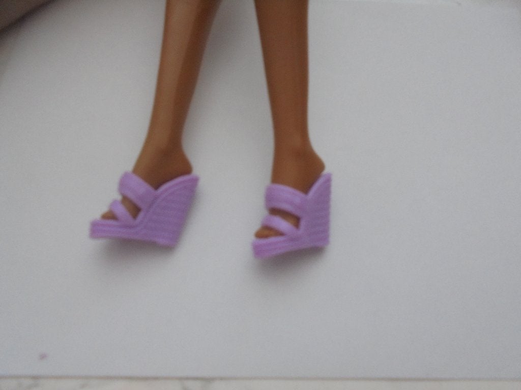 barbie slippers lila nieuw, Verzenden, Nieuw, Barbie