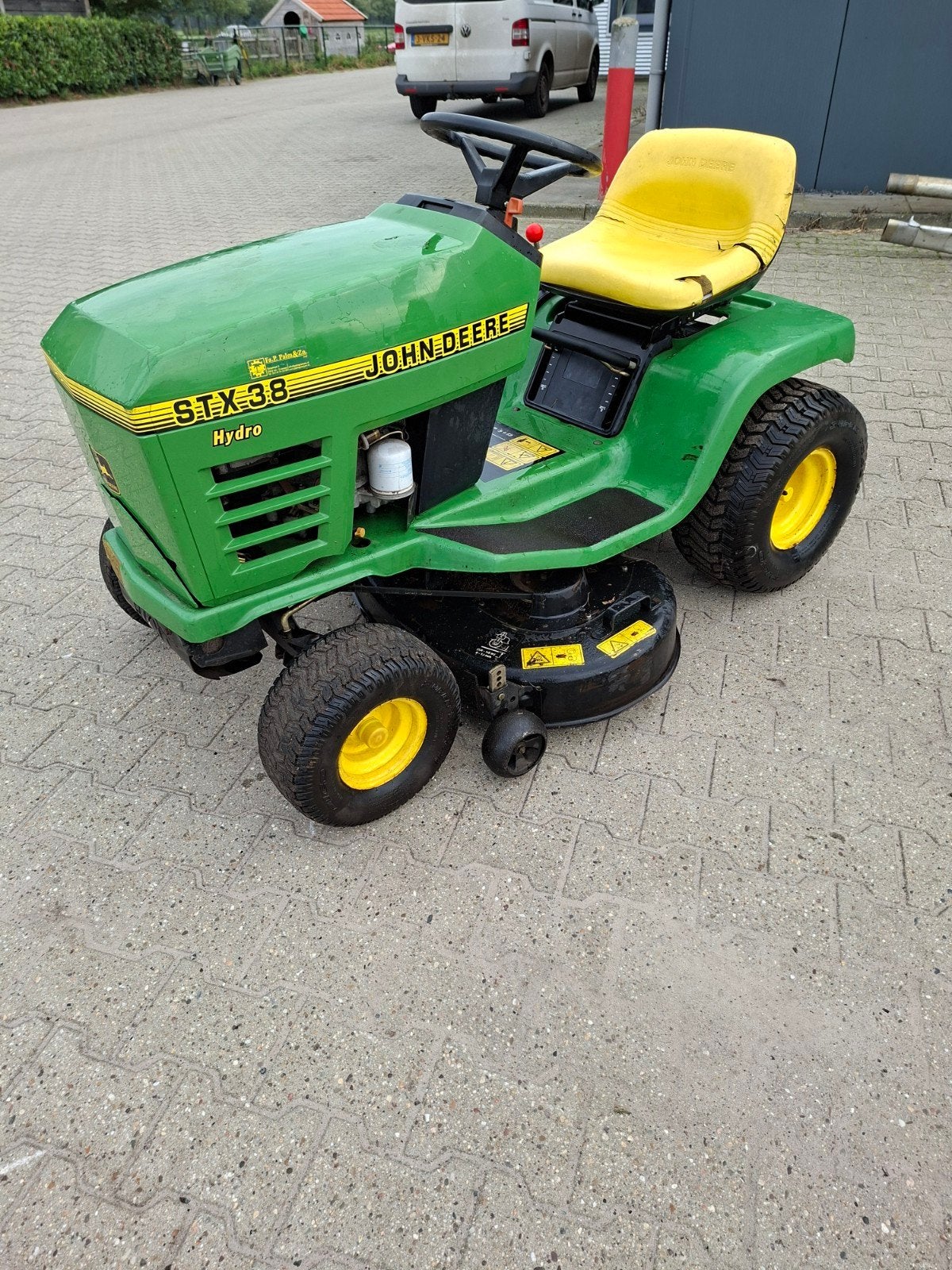 zitmaaier john deere stx 38, Ophalen, Gebruikt