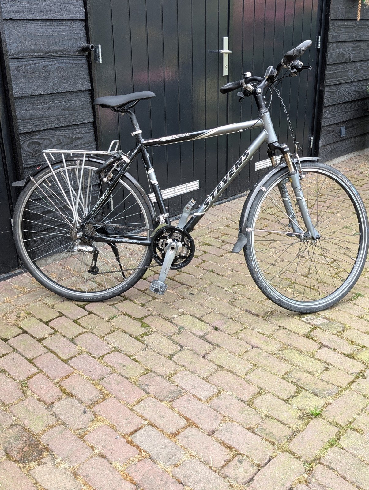 Stevens 7X-Cross Herenfiets - 28 inch, 55 cm frame, 27 versn, 28 inch, Gebruikt, Meer dan 20 versnellingen, 53 tot 57 cm