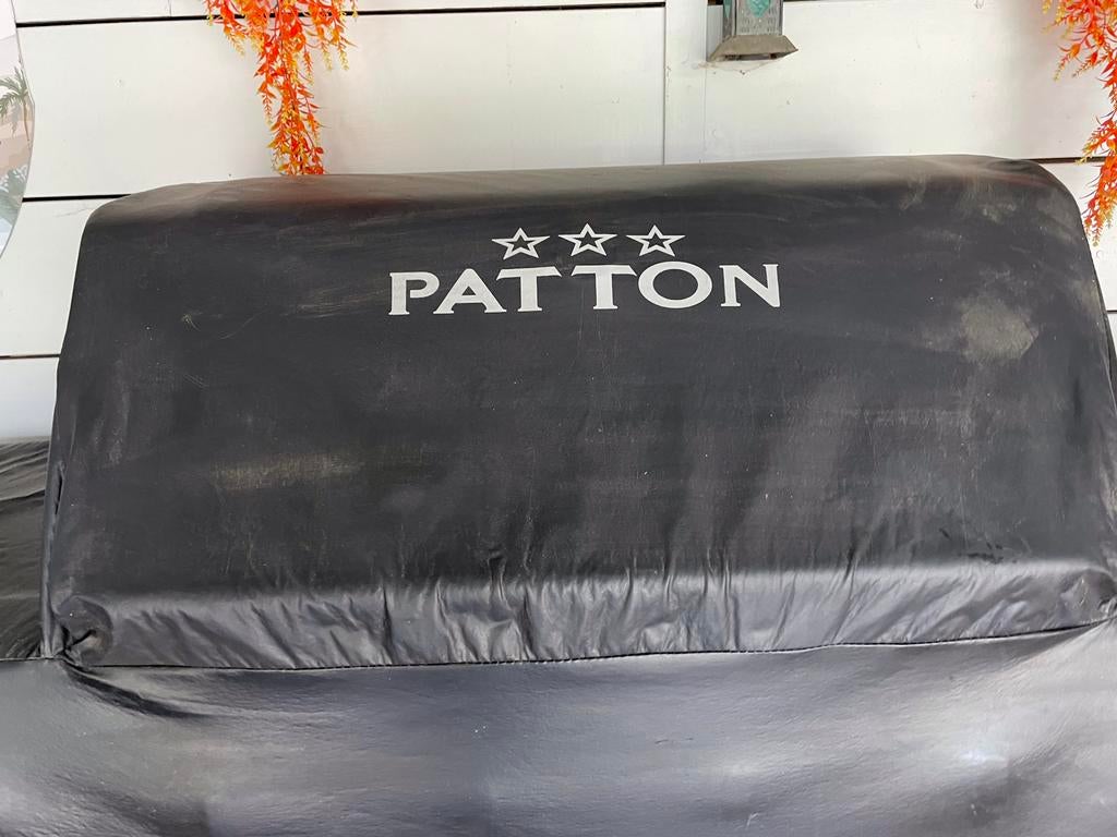 Patton Barbecue met Bakplaat, Rooster en Gaspit + BBQ Set, Ophalen, Gebruikt