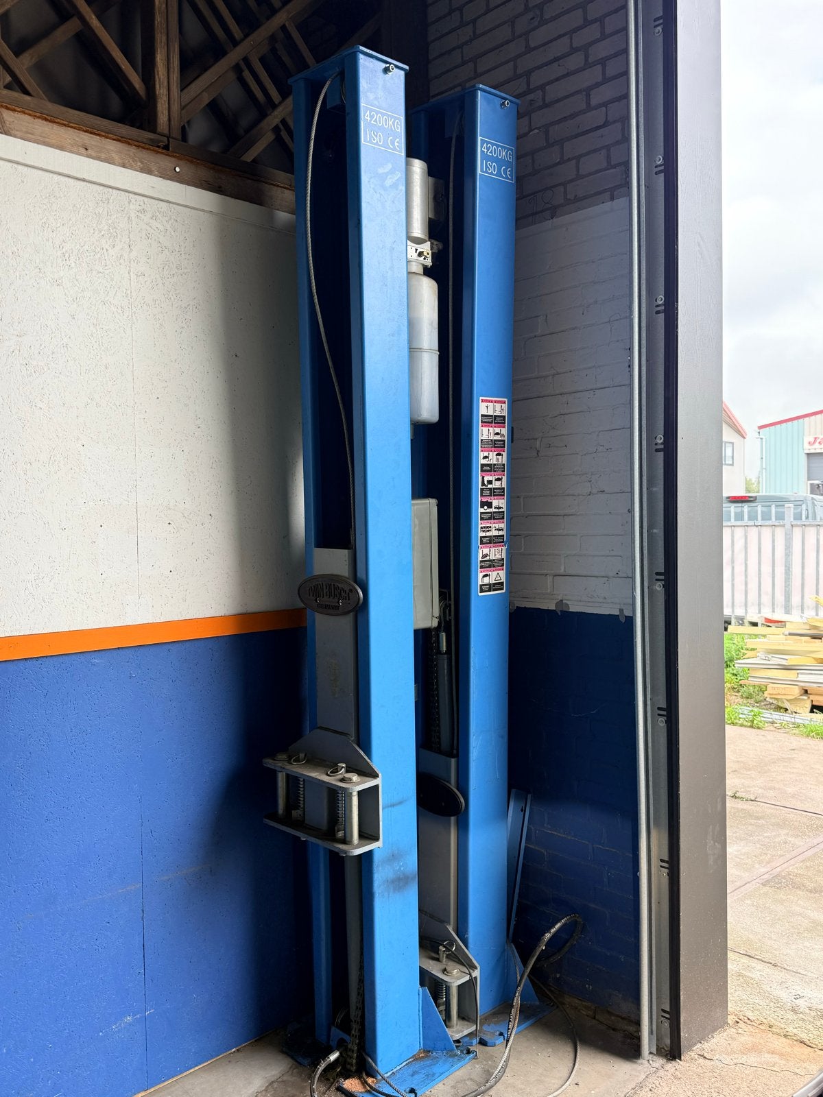 Twee Kolom Hefbrug 4200KG ISO CE, Ophalen, Twin Busch, Info@autohuis-sneek.nl, Wattstraat 9